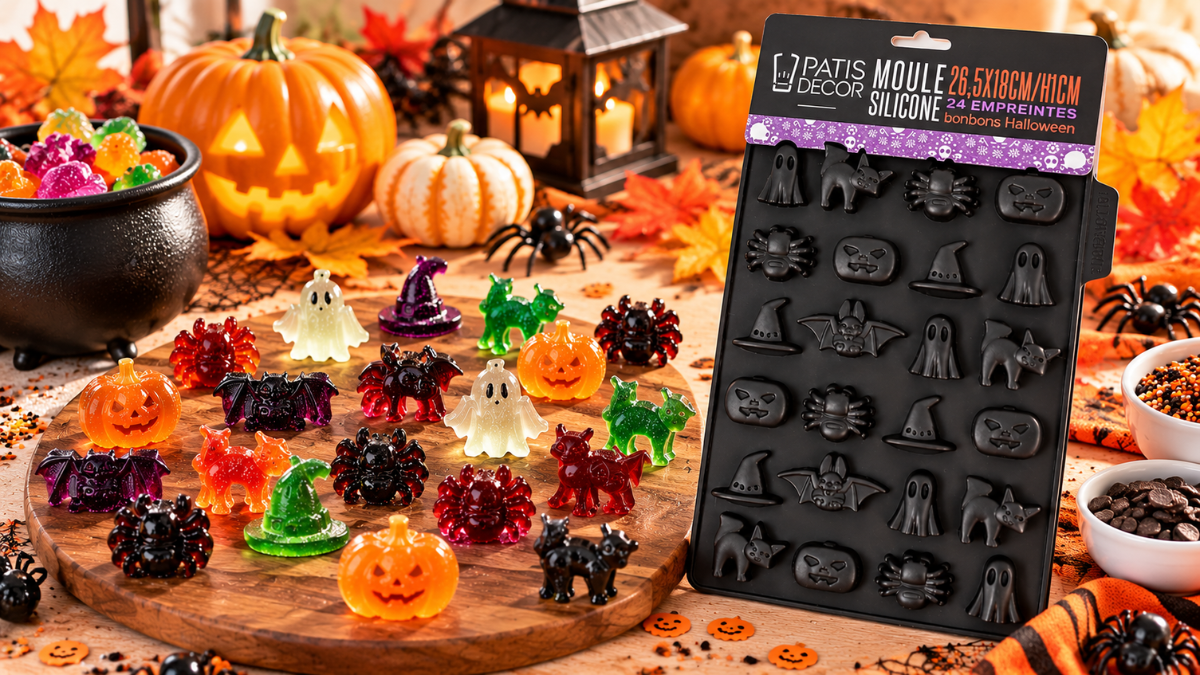 Bonbons gélifiés maison d’Halloween 👻🍬