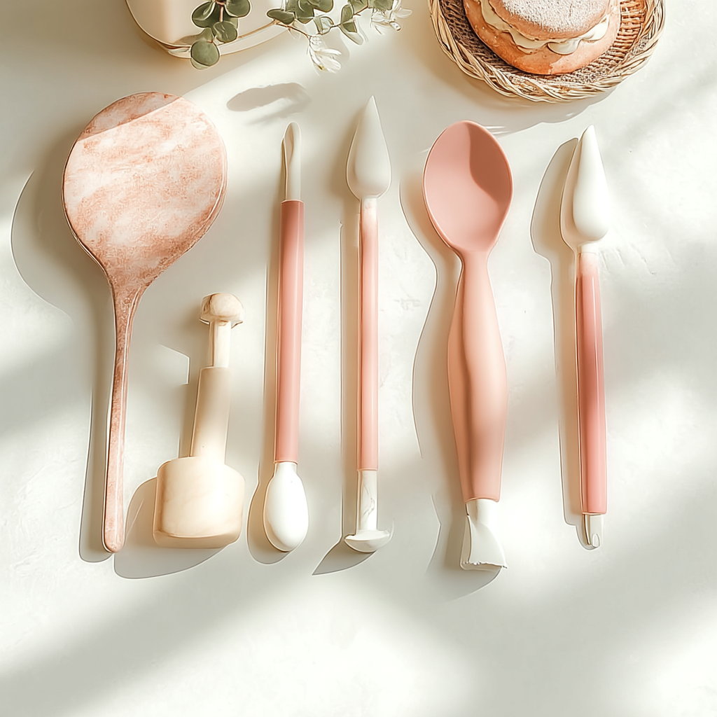 Outils de modelage et de décoration pour pâtisserie