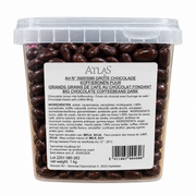 Grands Grains de Café au Chocolat Noir Fondant 1 kg Atlas 