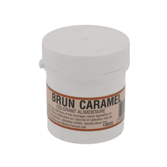 Colorant alimentaire brun caramel Mallard Ferrière
