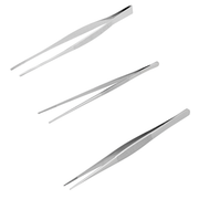 Pinces de précision droites en inox pour dressage et décoration des assiettes