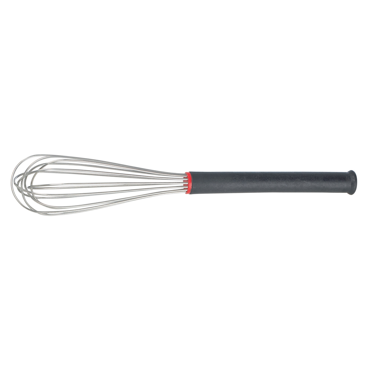 Fouet de cuisine en inox avec manche noir