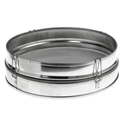 Tamis rond professionnel en inox à maille fine
