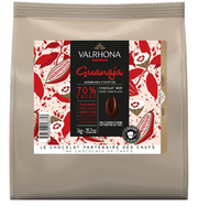 Valrhona - Chocolat de couverture noir Guanaja 70 % 1 kg DDM 30.11.2026