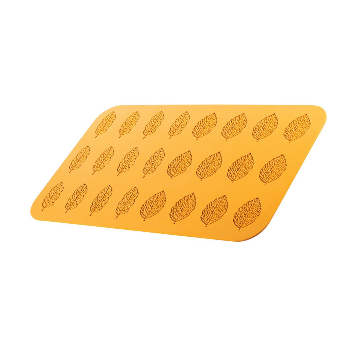 Tapis silicone décors petites feuilles 