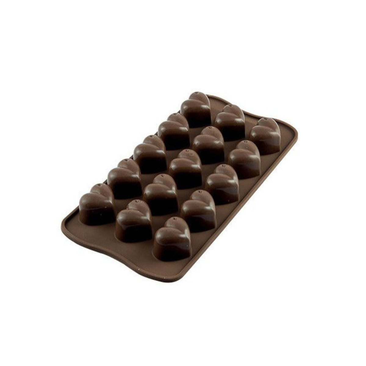 Moule en silicone 15 empreintes cœur pour chocolats