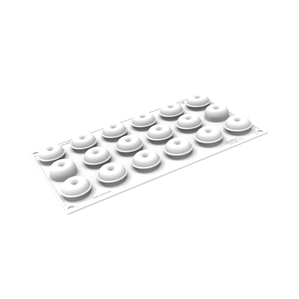 Moule silicone 18 empreintes savarins vue extérieure