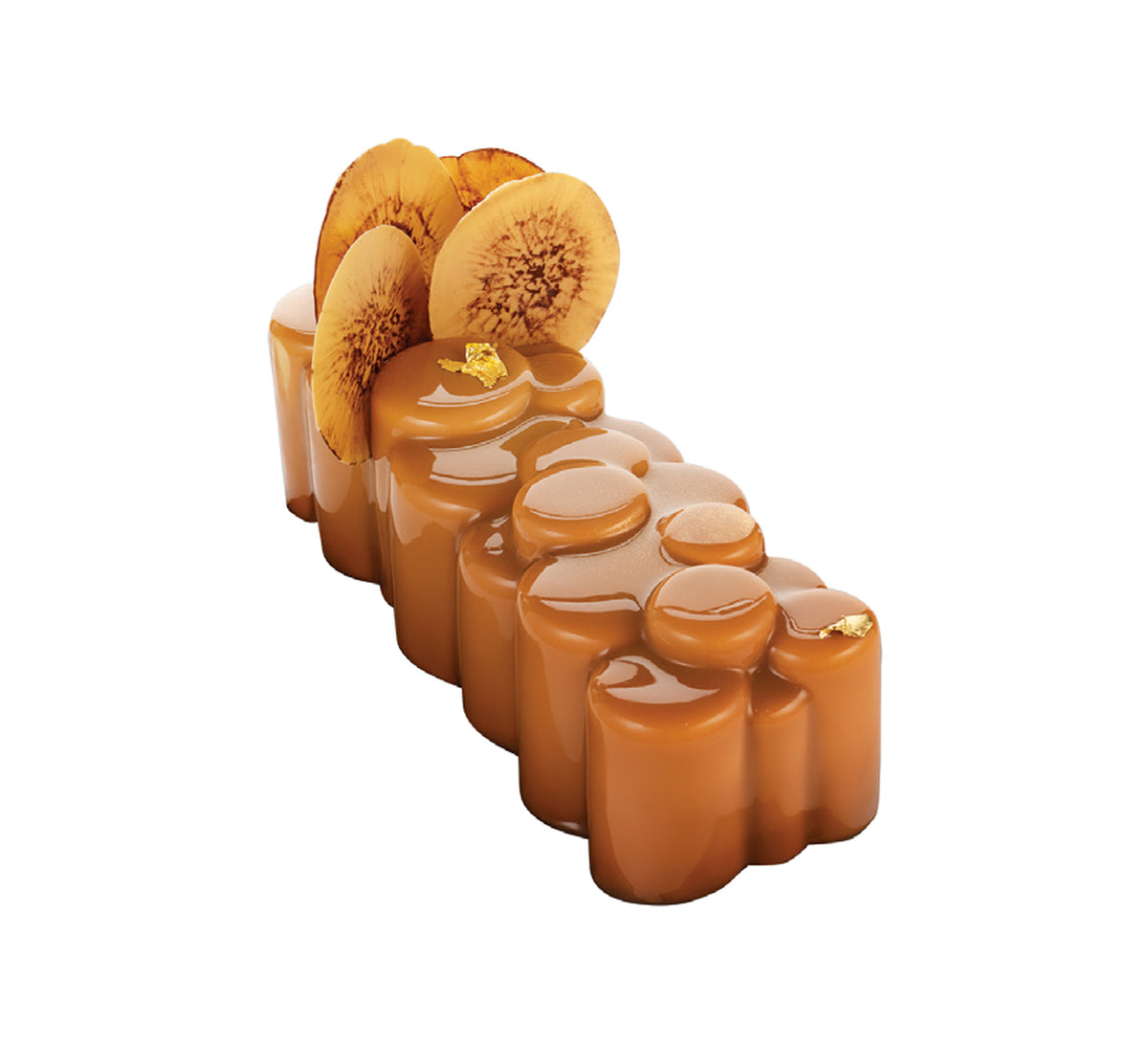 Moule en silicone à Bûche Coin Pièces Pavoni