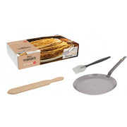 Box crêpes De Buyer avec crêpière, spatule et pinceau