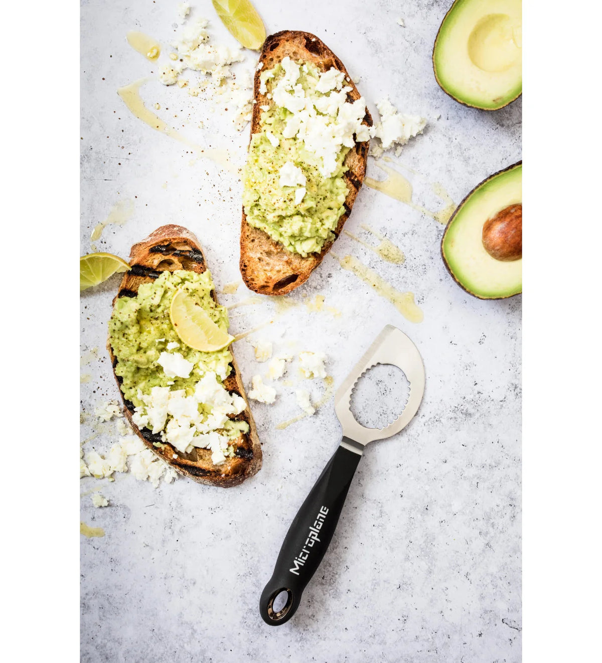 Coupe-avocat 3-en-1 Microplane – utilisation en cuisine