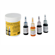 Kit de colorants alimentaires liquides bleu, jaune, rouge et vert Mallard Ferrière