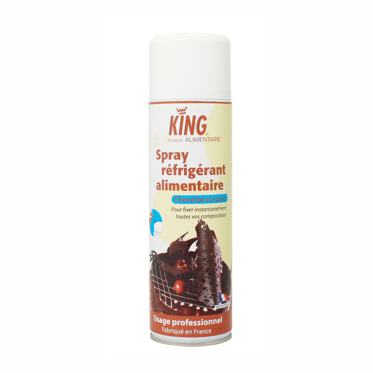 Spray réfrigérant alimentaire pour chocolat et sucre – King
