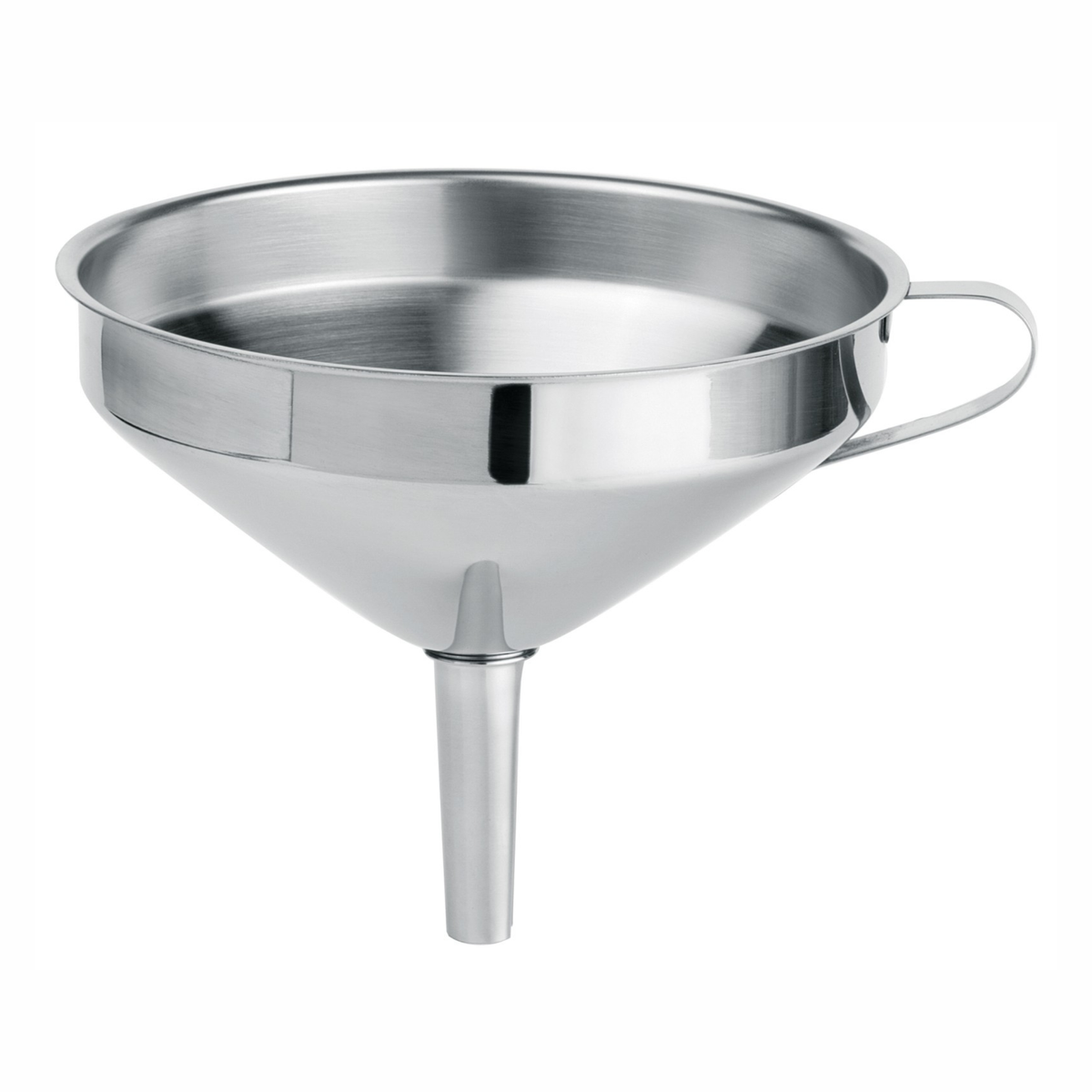 entonnoir gris en inox