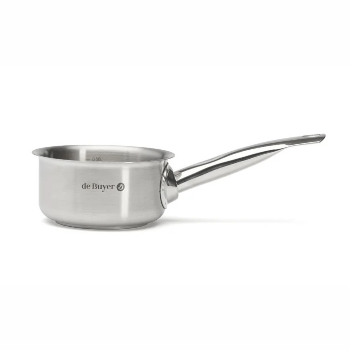 Casserole en inox De Buyer vue de profil
