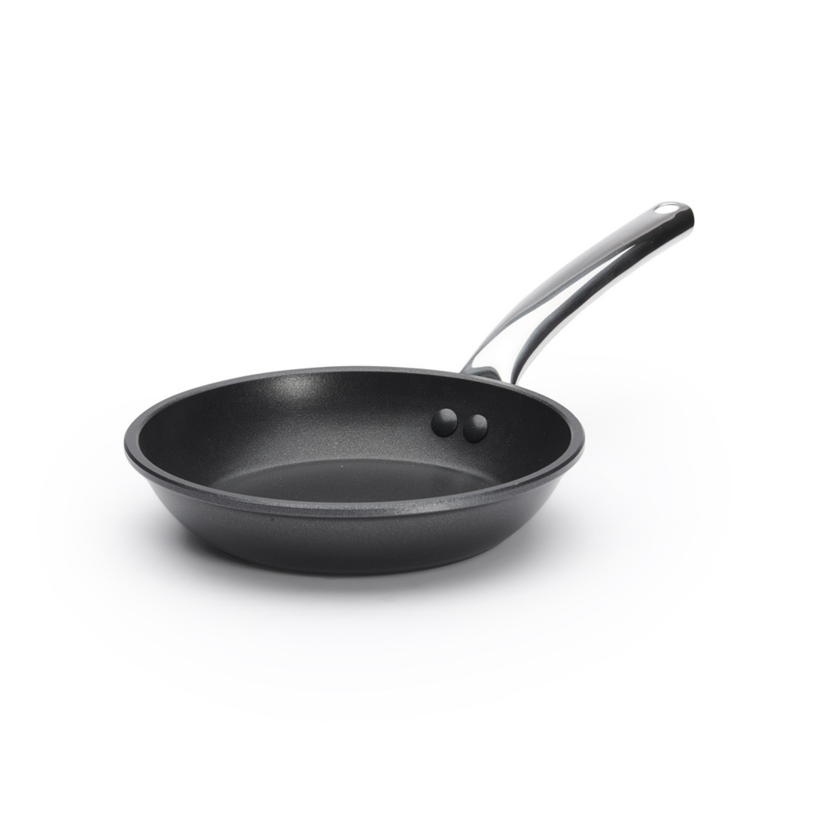 Poêle de Buyer noire avec poignée inox