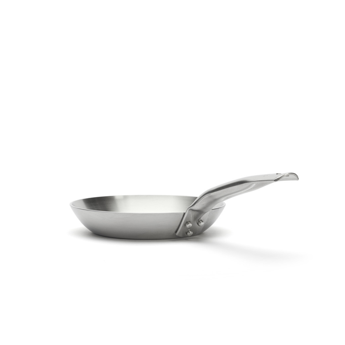 Poêle en inox De Buyer vue arrière