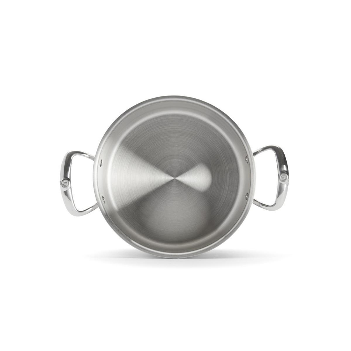 Intérieur du faitout en inox De Buyer