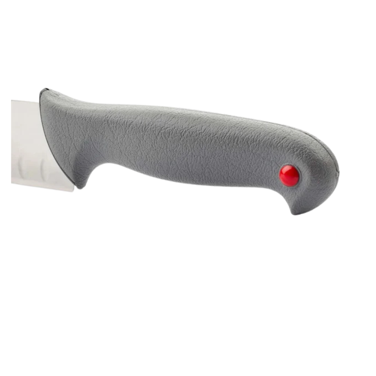 Manche gris ergonomique du couteau Santoku Arcos