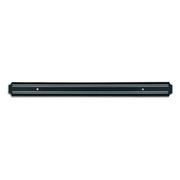 Barre magnétique noire pour rangement de couteaux