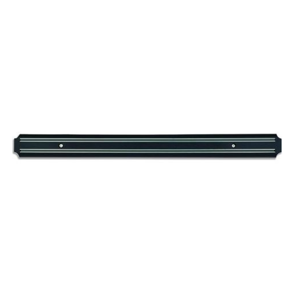 Barre magnétique noire pour rangement de couteaux