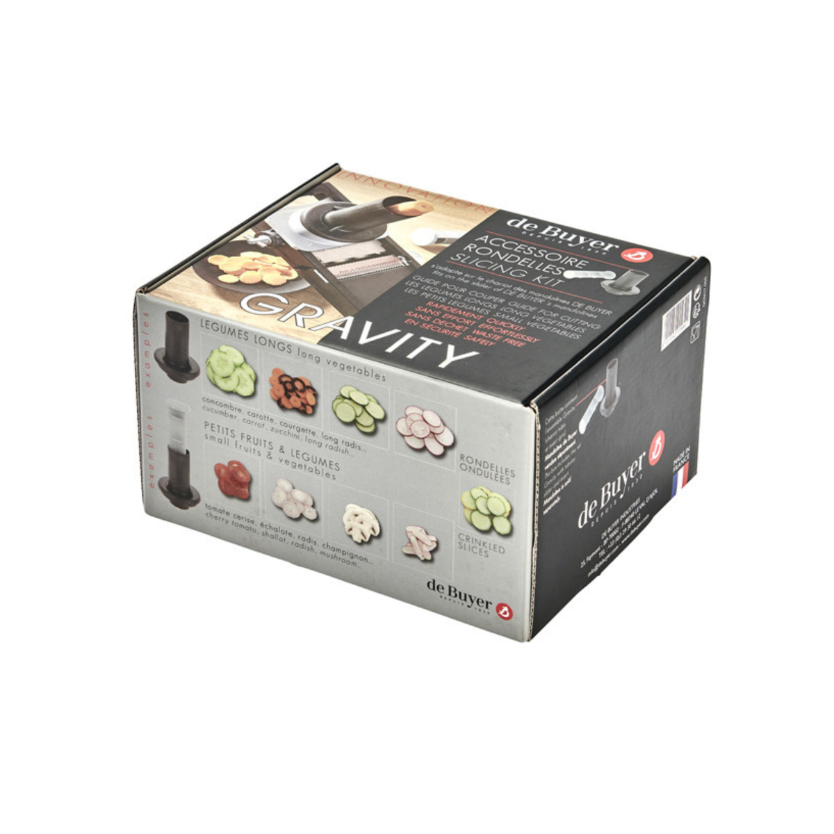 Coffret accessoire poussoir pour mandoline De Buyer