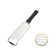 Râpe gros grains en inox avec manche noir