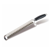 Râpe fine longue en inox avec manche noir
