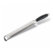 Râpe fine longue en inox avec manche noir