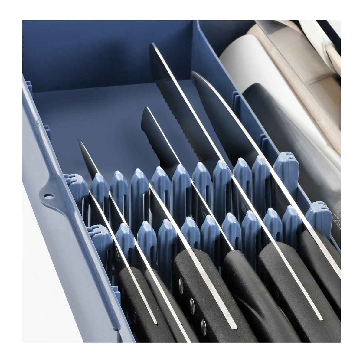 Compartiment de rangement pour couteaux de cuisine