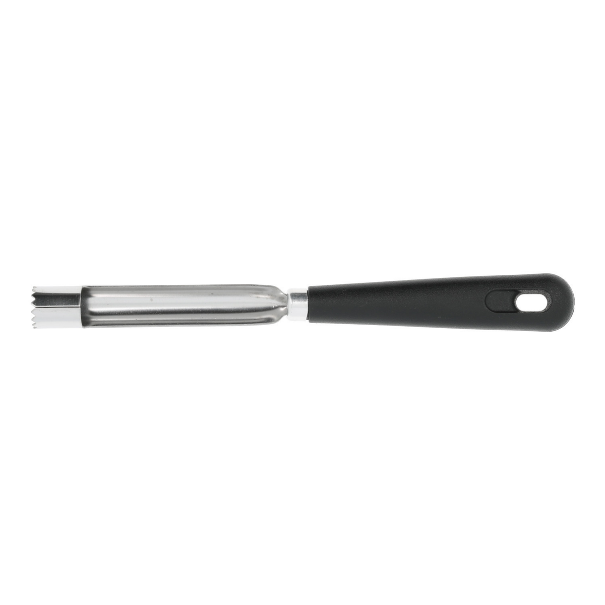 Vide-pomme en inox avec manche noir
