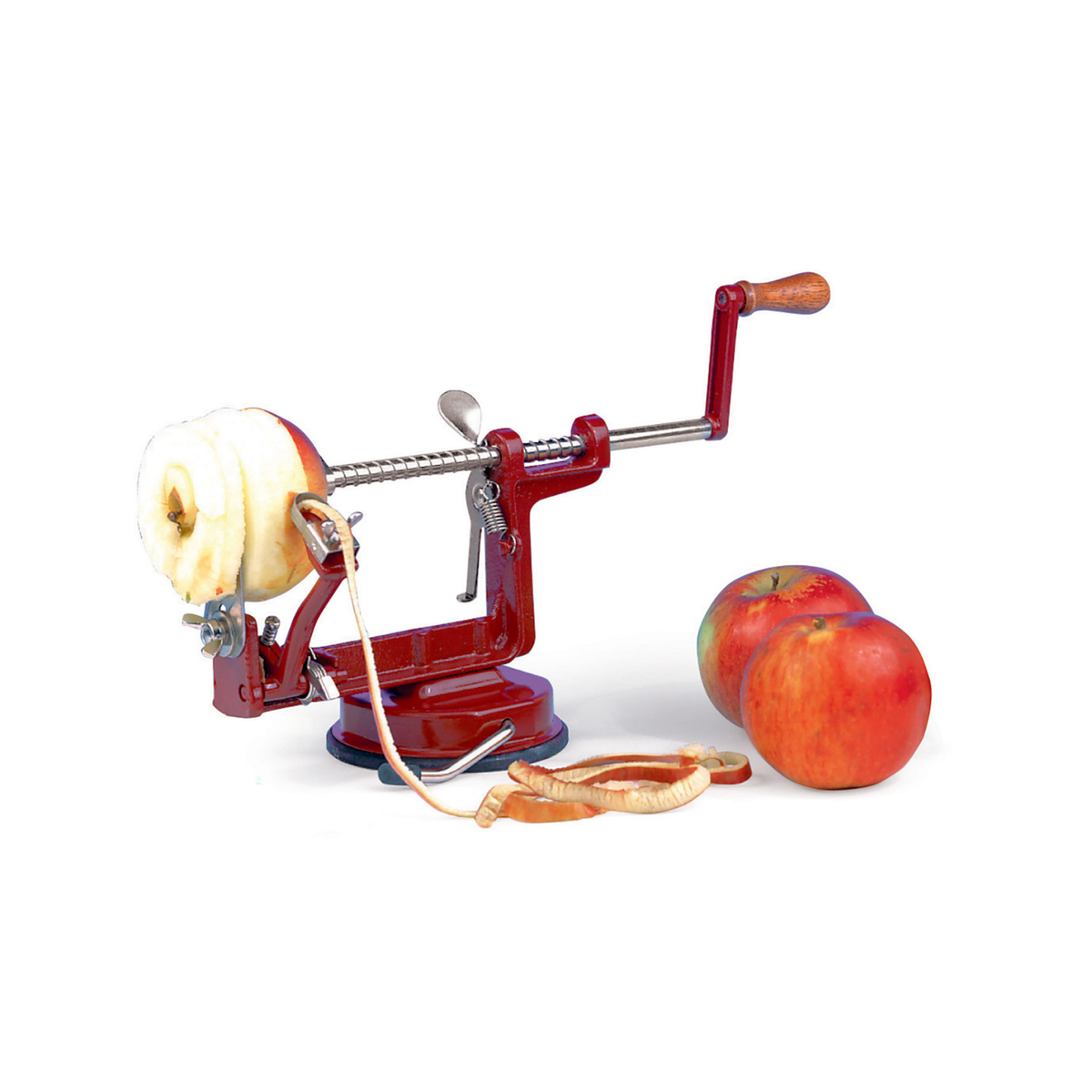 Pèle-pomme manuel à manivelle
