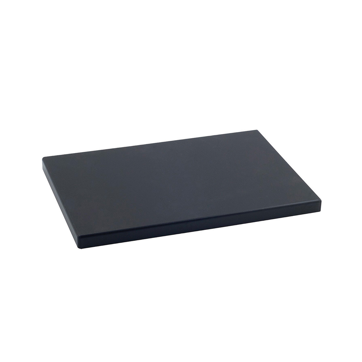 Planche à découper noire rectangulaire