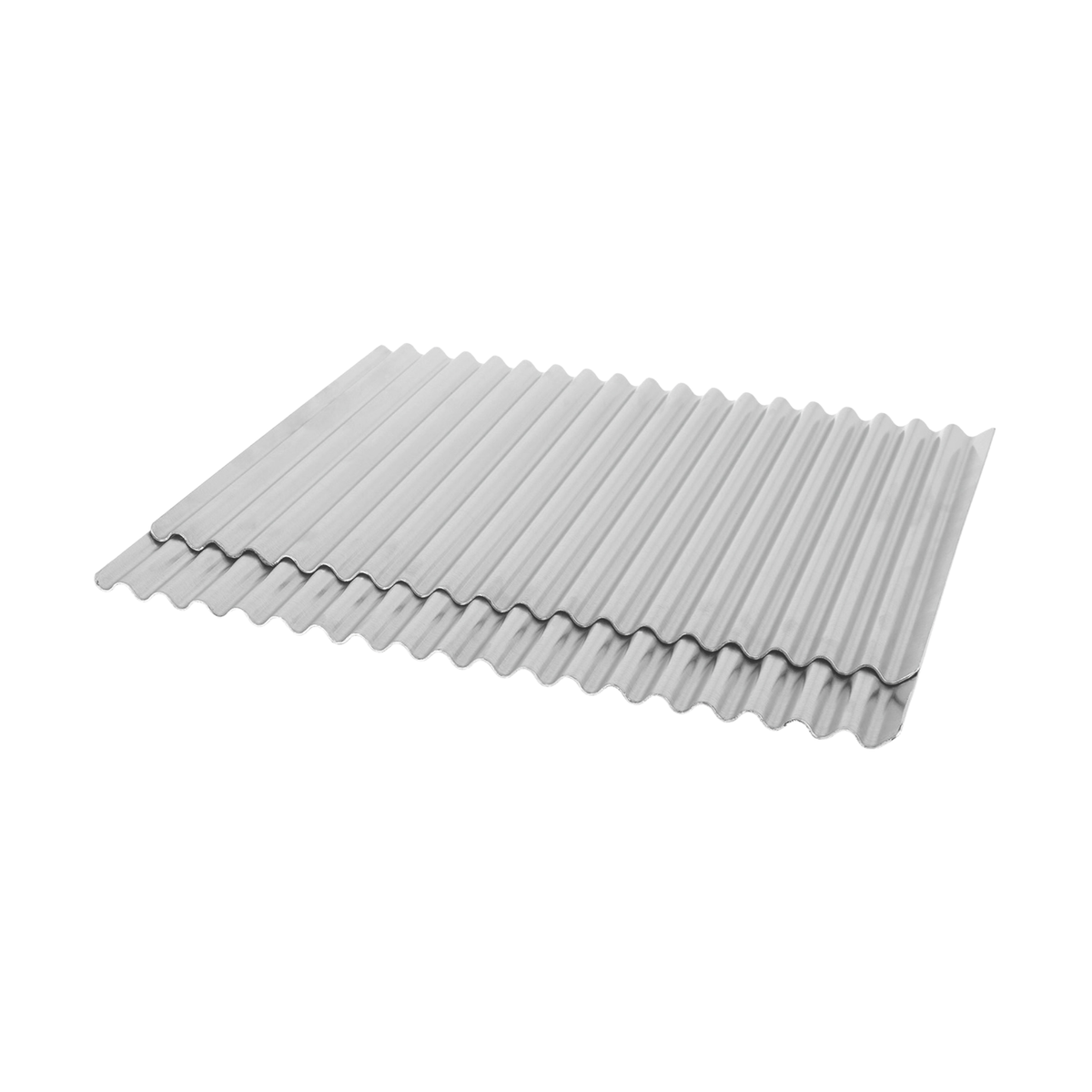 Plaques à pâtisserie aluminium ondulées