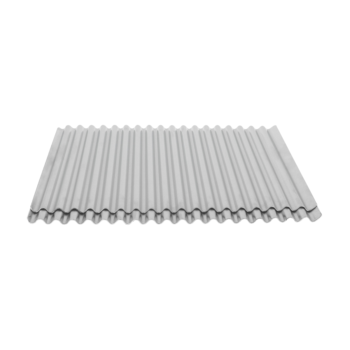 Plaques à pâtisserie aluminium ondulées
