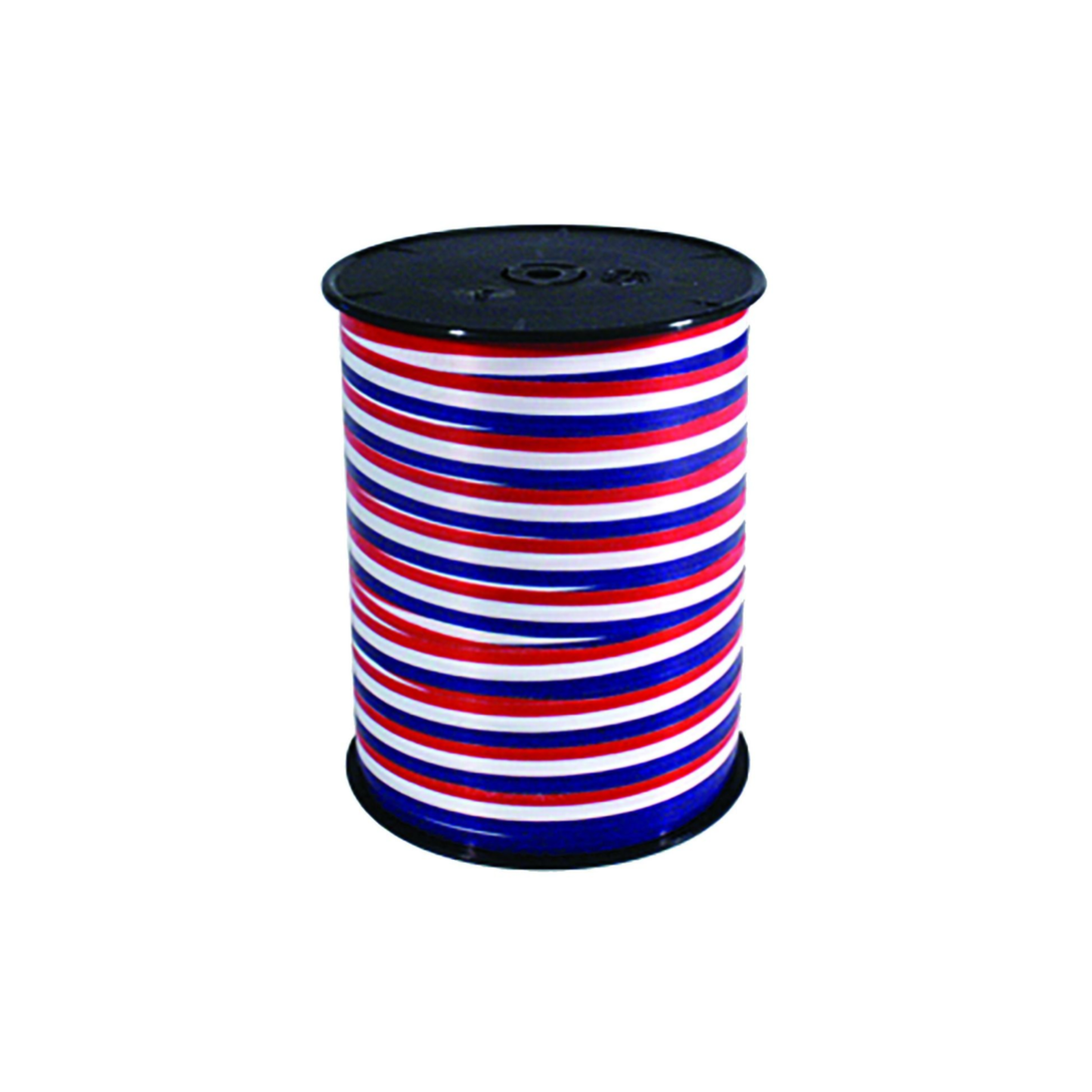 Bolduc tricolore bleu blanc rouge en bobine pour emballages cadeaux et décoration
