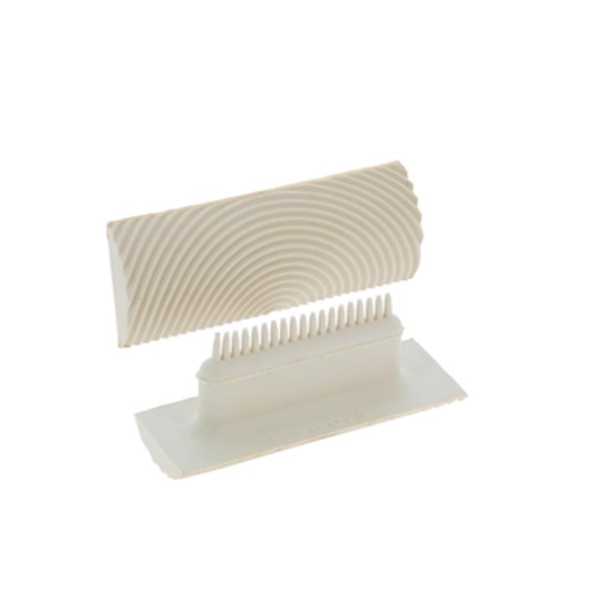 Peigne décor pâtisserie double face avec motifs striés et dentelés pour décorer gâteaux et crèmes