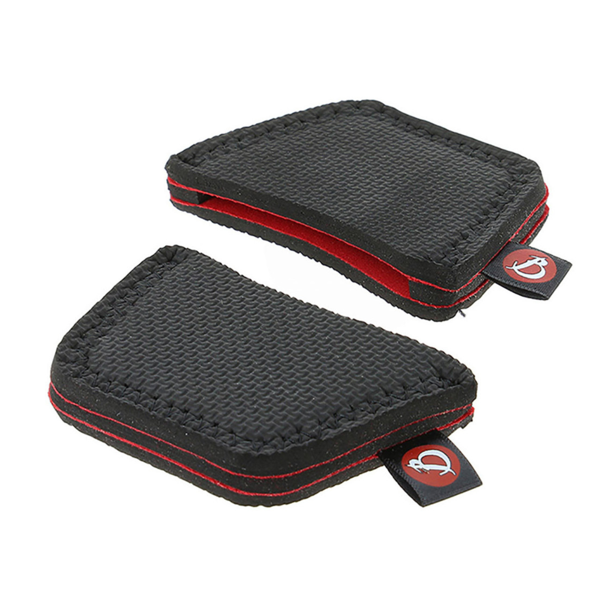 Manique de protection noire et rouge