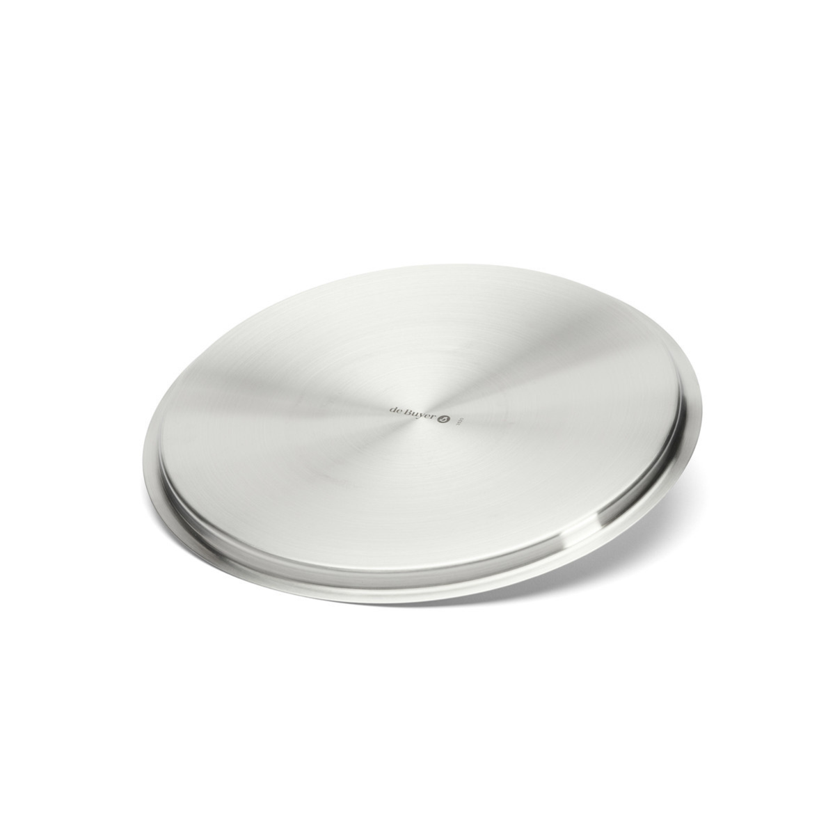 Couvercle inox avec poignée fixe