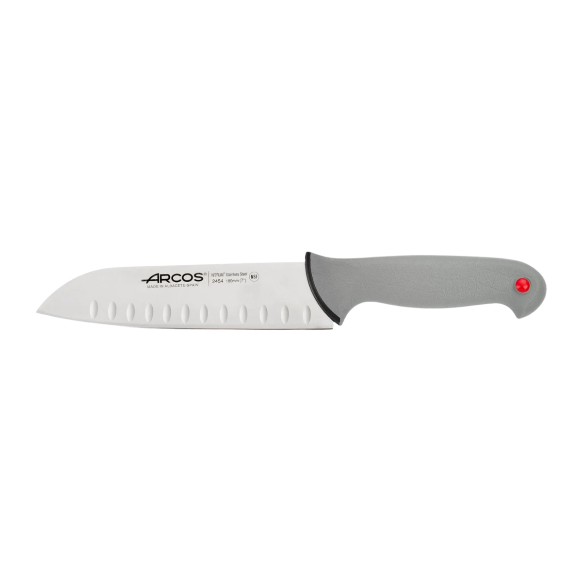 Couteau Santoku Arcos – lame alvéolée 18 cm