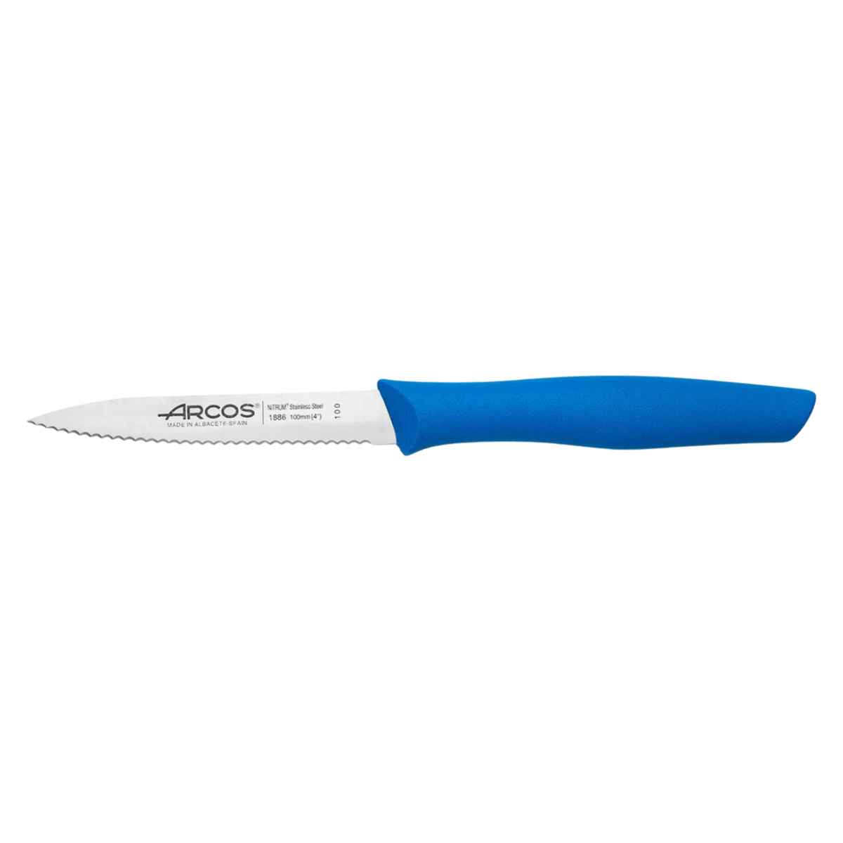 Couteau à steak Arcos bleu – lame dentée 10 cm
