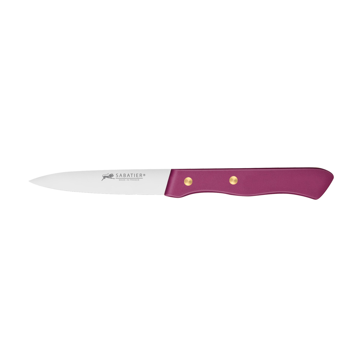 Couteau Sabatier avec lame inox et manche rose