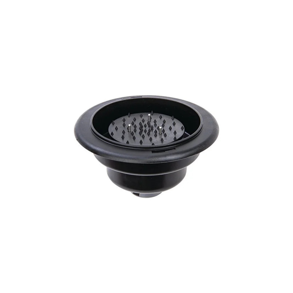 Poussoir de sécurité noir pour mandoline Kobra, vue de profil