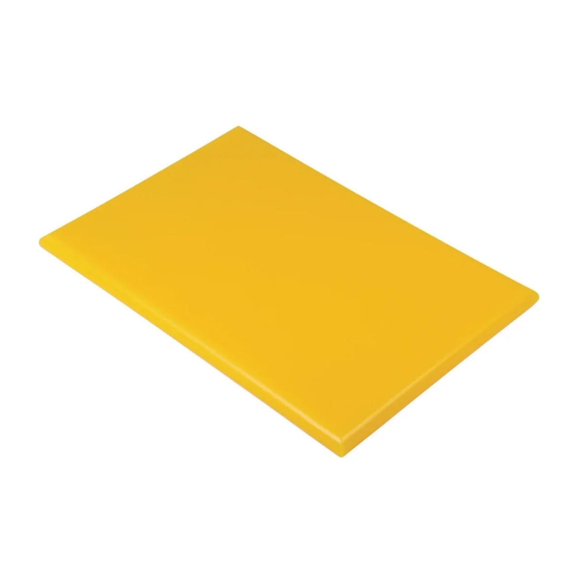 Planche à découper jaune rectangulaire