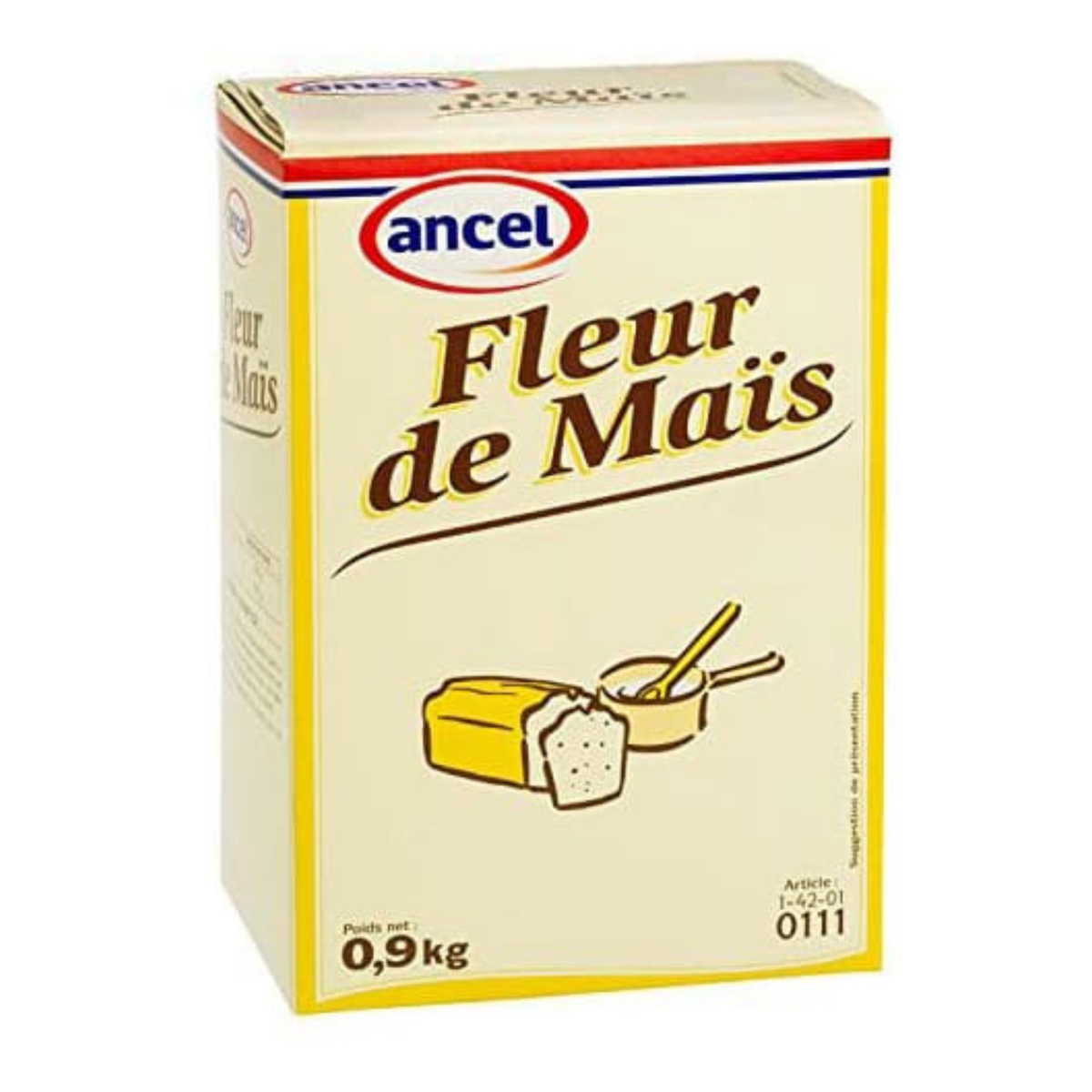 boite de Fleur de maïs 900 g Ancel
