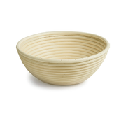 Banneton rond en rotin pour fermentation du pain
