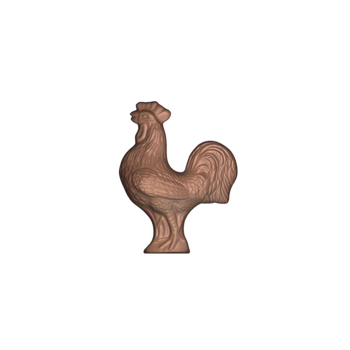 Coq en chocolat
