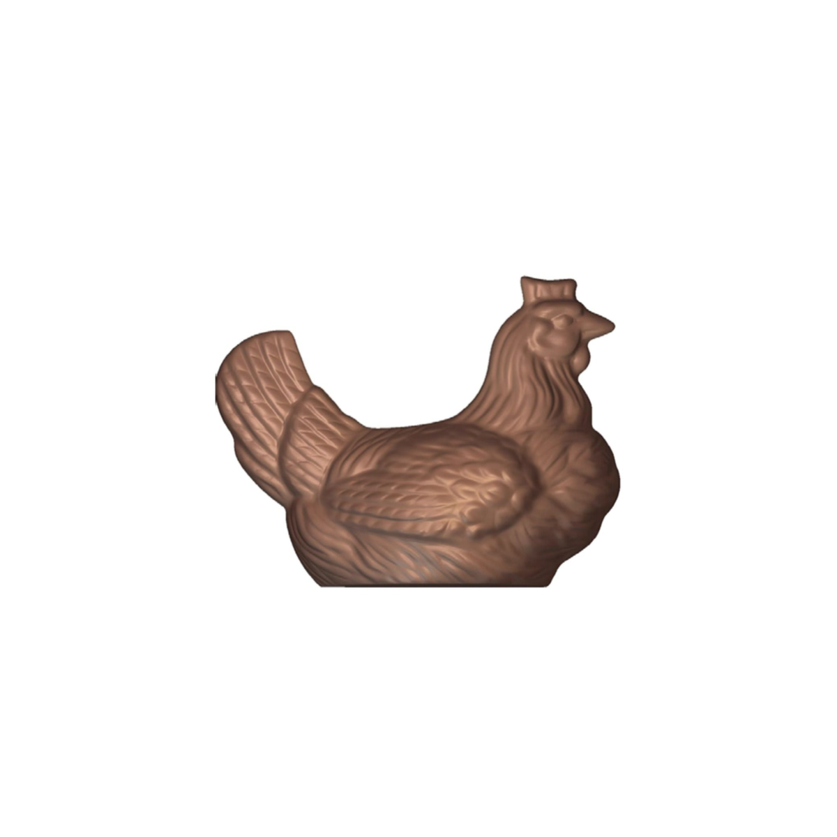 Poule en chocolat
