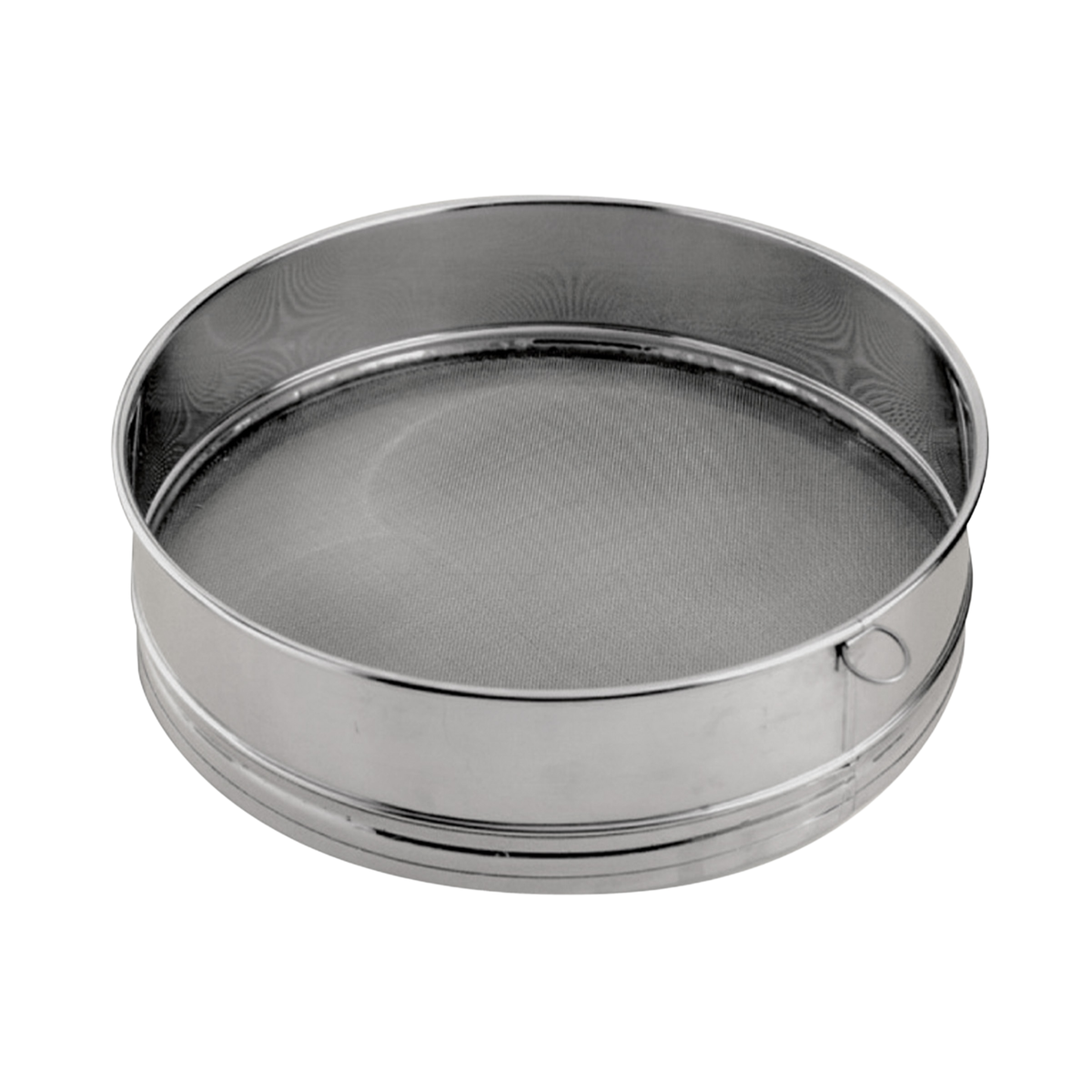 Tamis rond en inox à maille fine
