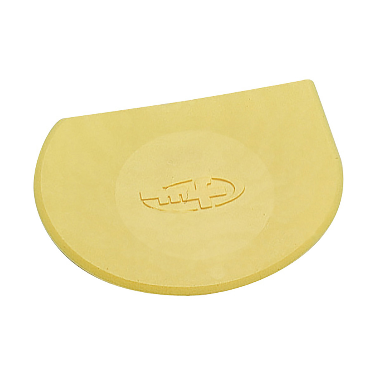 Coupe-pâte souple jaune arrondi pour pâtisserie et boulangerie
