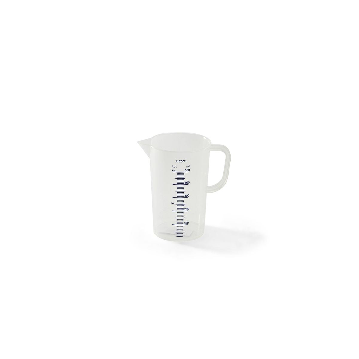 verre doseur transparent